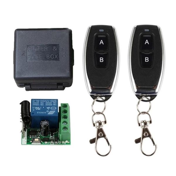smart home control mini relay single-channel wireless switch dc 12v remote one key receiver transmitter
smart home control mini relay single-channel wireless switch dc 12v remote one key receiver transmitter