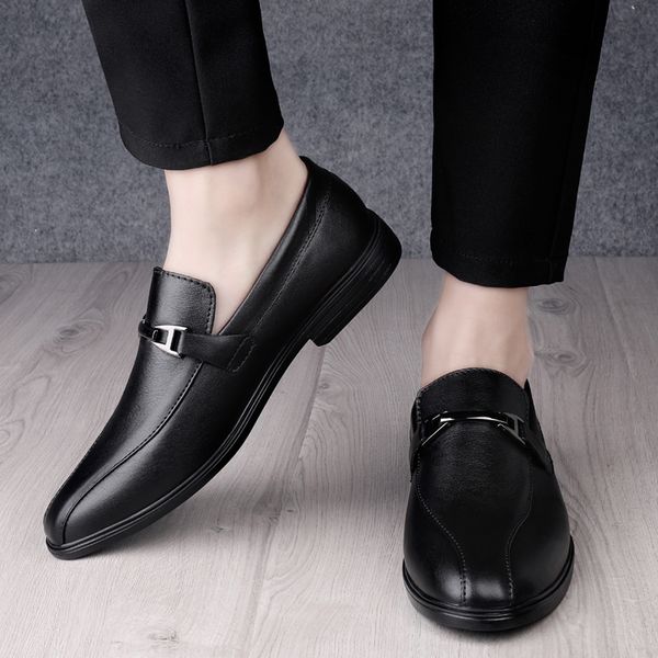 dress shoes genuine men's leather shoes, formal british office and style shoes b35k, Black
dress shoes genuine men's leather shoes, formal british office and style shoes b35k, Black