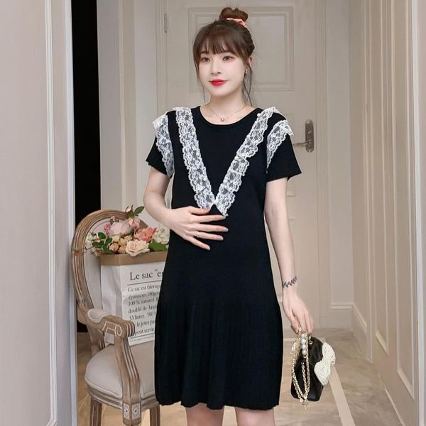 maternity dresses 54788# dress summer o neck short sleeves korean style loose a line pregnant women plus size mom, White
maternity dresses 54788# dress summer o neck short sleeves korean style loose a line pregnant women plus size mom, White