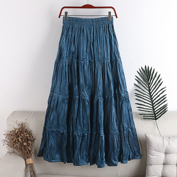 skirts woman high waist folds wrinkle veet women a-line pleated solid vintage mujer faldas femme jupes enee, Black
skirts woman high waist folds wrinkle veet women a-line pleated solid vintage mujer faldas femme jupes enee, Black