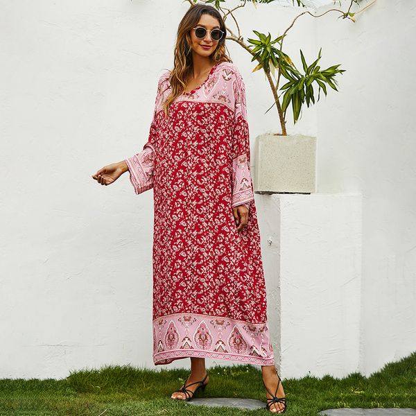 ramadan muslim dress women summer maxi abaya dress turkish kaftan eid mubarak islamic clothing vestidos robe musulmane longue, Red
ramadan muslim dress women summer maxi abaya dress turkish kaftan eid mubarak islamic clothing vestidos robe musulmane longue, Red