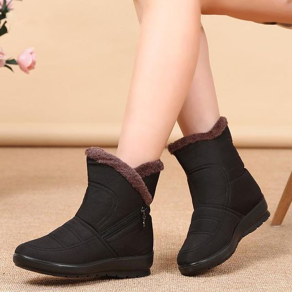 boots winter snow women sneakers ankle 2021 solid waterproof zipper warm sports casual shoes woman, Black
boots winter snow women sneakers ankle 2021 solid waterproof zipper warm sports casual shoes woman, Black