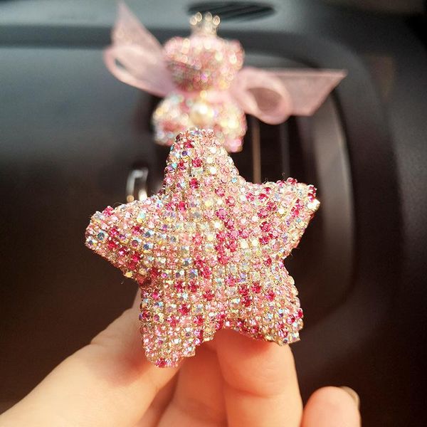 diamond-studded star creative car perfume air conditioning outlet clip light fragrance interior decoration decorations
diamond-studded star creative car perfume air conditioning outlet clip light fragrance interior decoration decorations