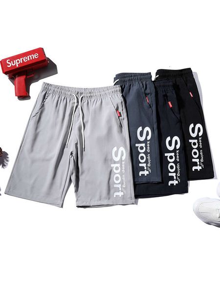 men's shorts shorts men's summer tooling casual loose tide brand trendy beach sports thin 5-point pants, White;black
men's shorts shorts men's summer tooling casual loose tide brand trendy beach sports thin 5-point pants, White;black