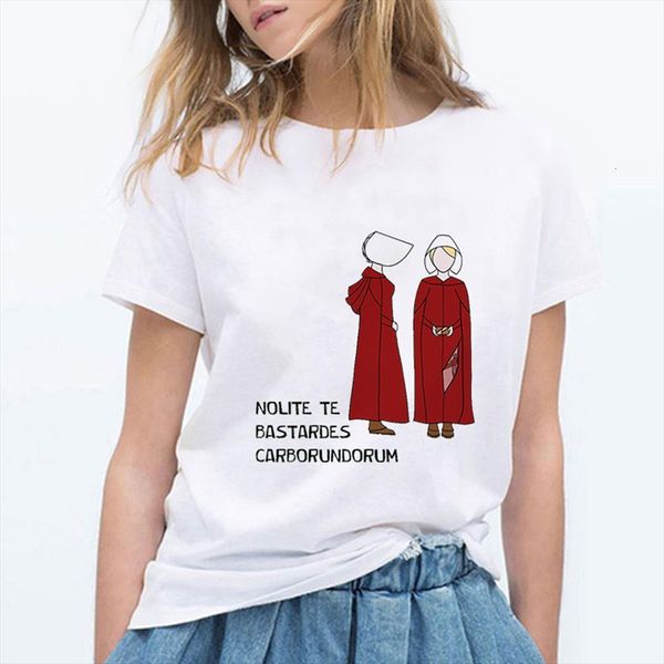 nolite te bastardes carborundorum and mens t shirt womens the handmaids tale tv show clothing female casual harajuku women tee, White;black
nolite te bastardes carborundorum and mens t shirt womens the handmaids tale tv show clothing female casual harajuku women tee, White;black