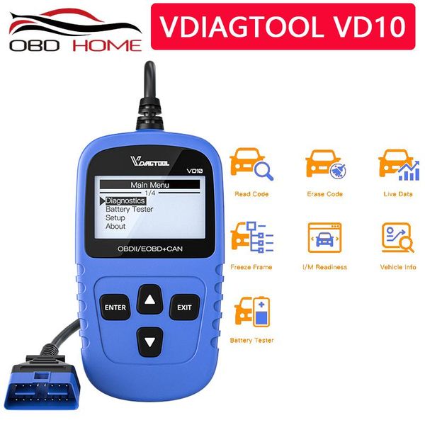code readers & scan tools vd10 read the fault clears codes resets monitors real-time data stream with multiple languages upda
code readers & scan tools vd10 read the fault clears codes resets monitors real-time data stream with multiple languages upda