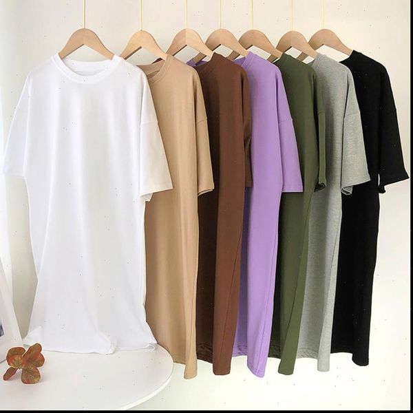 summer casual loose solid womens dresses cotton t shirt o neck oversize mini batwing short sleeve basic vestidos, Black;gray
summer casual loose solid womens dresses cotton t shirt o neck oversize mini batwing short sleeve basic vestidos, Black;gray