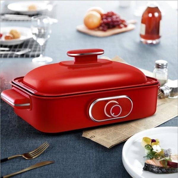 multi-function cooking electric barbecue pot oven household web celebrity small square baking pan skillets
multi-function cooking electric barbecue pot oven household web celebrity small square baking pan skillets