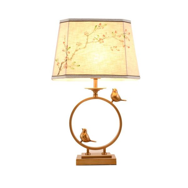 table lamps chinese style cloth art hand-painted flower and bird desk lamp simple bedroom bedside el room decoration
table lamps chinese style cloth art hand-painted flower and bird desk lamp simple bedroom bedside el room decoration