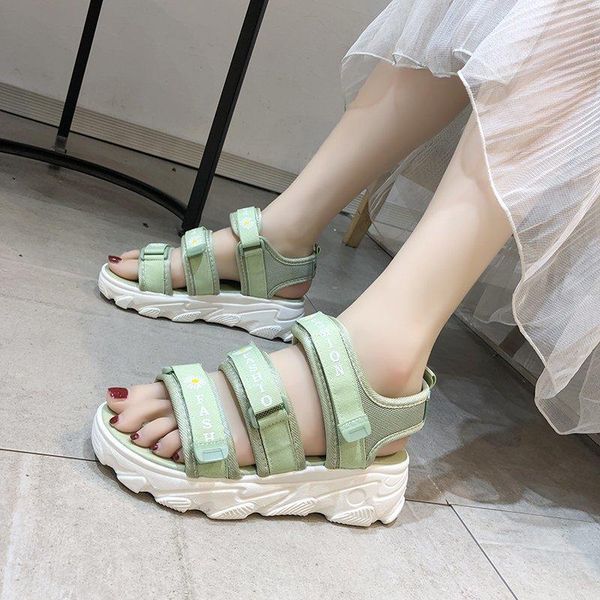 summer fashion women's sandals muffin thick bottom sports style roman tide shoes ultra light wild z647, Black
summer fashion women's sandals muffin thick bottom sports style roman tide shoes ultra light wild z647, Black