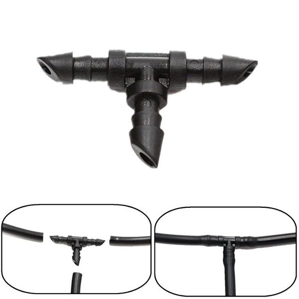 watering equipments 50pcs plastic barbed 3-way tee connector for 4/7mm tubing pipe hose couplings micro drip irrigation garden tools
watering equipments 50pcs plastic barbed 3-way tee connector for 4/7mm tubing pipe hose couplings micro drip irrigation garden tools