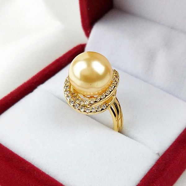 cluster rings gold tone pearl & zircon diamonds gemstones for women jewelry fashion bijoux anillos evening party accessories gifts, Golden;silver
cluster rings gold tone pearl & zircon diamonds gemstones for women jewelry fashion bijoux anillos evening party accessories gifts, Golden;silver