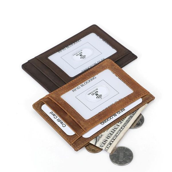wallets vintage men's leather holder for men slim business id cards case mini wallet male cowhide front pocket purse, Red;black
wallets vintage men's leather holder for men slim business id cards case mini wallet male cowhide front pocket purse, Red;black