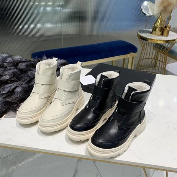 boots platform snow women real cow leather wool shearling inner hook loop female ankle boot 2021 winter woman shoes, Black
boots platform snow women real cow leather wool shearling inner hook loop female ankle boot 2021 winter woman shoes, Black