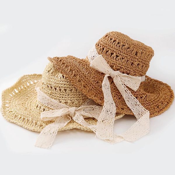 style summer straw hat women's handmade lace butterfly machine e outdoor hollow out sun-resistant sun dayan mao1, Yellow
style summer straw hat women's handmade lace butterfly machine e outdoor hollow out sun-resistant sun dayan mao1, Yellow
