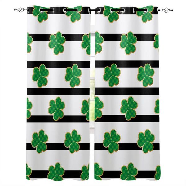 curtain & drapes st patrick green clover black stripes window curtains home decor living room kitchen panel for bedroom
curtain & drapes st patrick green clover black stripes window curtains home decor living room kitchen panel for bedroom