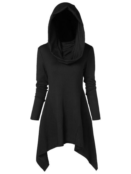 women's hoodies & sweatshirts wipalo 2021 fall winter women hooded long sleeves asymmetrical knitwear casual solid pullovers ladies, Black
women's hoodies & sweatshirts wipalo 2021 fall winter women hooded long sleeves asymmetrical knitwear casual solid pullovers ladies, Black