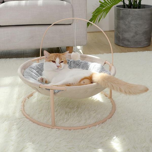 cat beds & furniture doonall luxury indoor bed hammock pet lounge spot with dangling ball metal stand, comfortable, detachable, washable
cat beds & furniture doonall luxury indoor bed hammock pet lounge spot with dangling ball metal stand, comfortable, detachable, washable