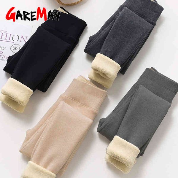 thick warm winter leggings for women high waist velvet plus size grey pants fleece thermal 210428, Black
thick warm winter leggings for women high waist velvet plus size grey pants fleece thermal 210428, Black