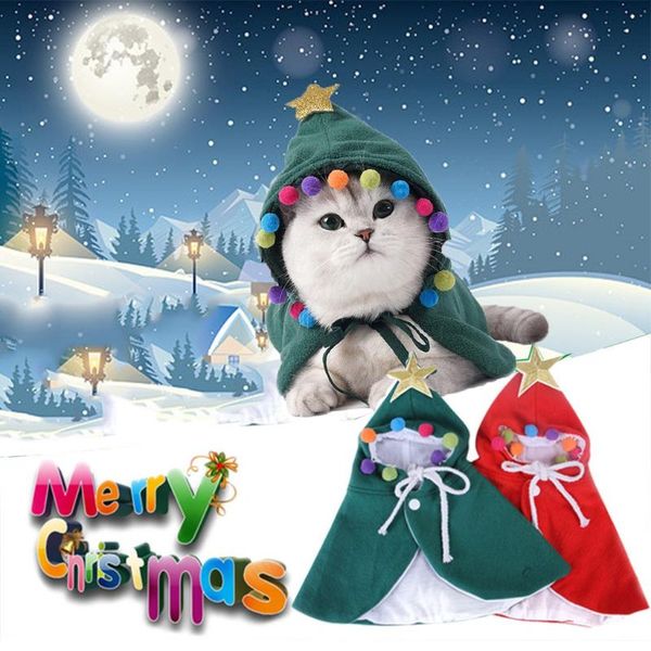 cat costumes christmas halloween clothes cloak small hooded santa costume for pug pet clothing warm #3
cat costumes christmas halloween clothes cloak small hooded santa costume for pug pet clothing warm #3