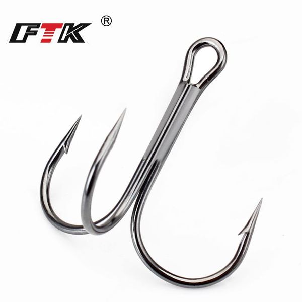 10-20pcs fishing hook high carbon steel overturned treble hooks hard bait tackle round bend for pike bass
10-20pcs fishing hook high carbon steel overturned treble hooks hard bait tackle round bend for pike bass