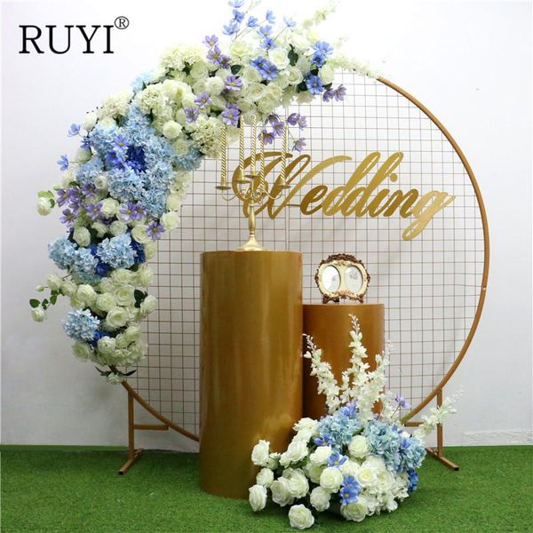 decorative flowers & wreaths custom arch blue decoration artificial silk flower for wedding props fake row background wall arrangement set
decorative flowers & wreaths custom arch blue decoration artificial silk flower for wedding props fake row background wall arrangement set