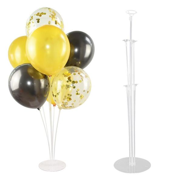 party decoration 7 tubes balloon stand holder column plastic stick for birthday wedding decorations accessories
party decoration 7 tubes balloon stand holder column plastic stick for birthday wedding decorations accessories
