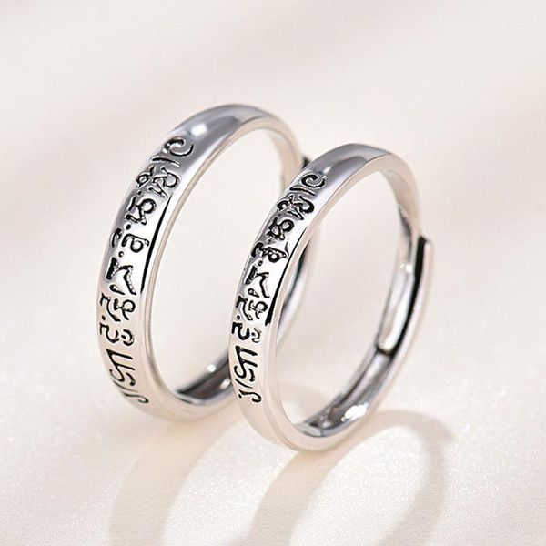 wedding rings 2021 fashion silver color for men&women six word mantras amulet couples ring lotus sanskrit buddhist mantra jewelry, Slivery;golden
wedding rings 2021 fashion silver color for men&women six word mantras amulet couples ring lotus sanskrit buddhist mantra jewelry, Slivery;golden