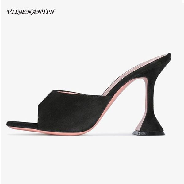 slippers viisenantin elegant suede black high heel mules open toe formal dress shoes women squared cup slipper shoe
slippers viisenantin elegant suede black high heel mules open toe formal dress shoes women squared cup slipper shoe