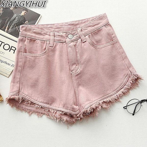 fashion summer women's jeans high waist denim shorts slim korean casual street wear trousers, White;black
fashion summer women's jeans high waist denim shorts slim korean casual street wear trousers, White;black