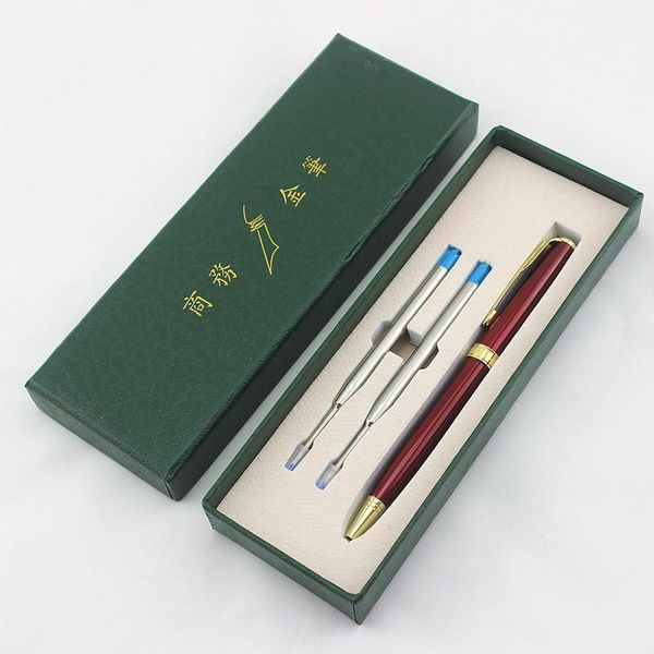 7 colors metal roller ball pen with gold clip office stationery luxury writing ballpoint pens gift box, Blue;orange
7 colors metal roller ball pen with gold clip office stationery luxury writing ballpoint pens gift box, Blue;orange