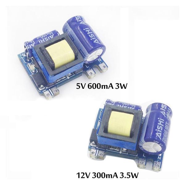 integrated circuits ac-dc 12v 300ma / 5v 600ma isolated switching power supply module buck regulator step down 220v to converter 
integrated circuits ac-dc 12v 300ma / 5v 600ma isolated switching power supply module buck regulator step down 220v to converter