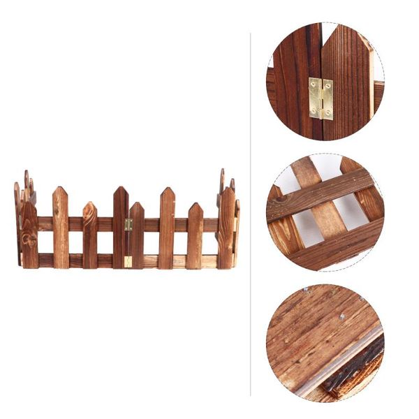 fencing, trellis & gates 1 set anti-corrosive garden fence carbonized wood lawn decorative
fencing, trellis & gates 1 set anti-corrosive garden fence carbonized wood lawn decorative