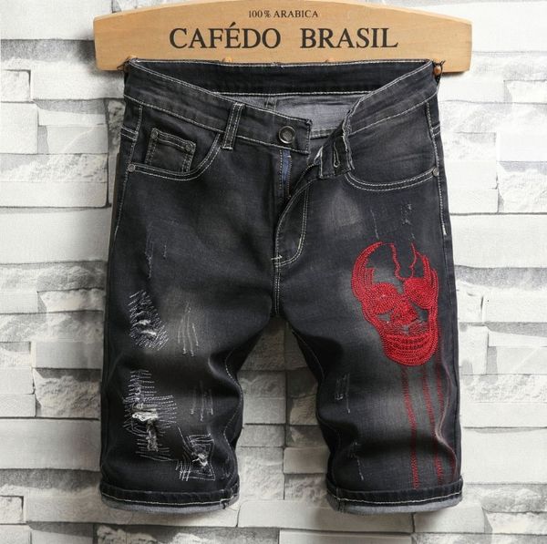 men's jeans summer mens holes denim shorts fashion men slim straight pants trend designer pants11 7fy0, Blue
men's jeans summer mens holes denim shorts fashion men slim straight pants trend designer pants11 7fy0, Blue