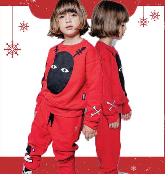 ins kids moose printed clothing sets girls boys red long sleeve sweatshirt+casual pants 2pcs children sports outfits a8381, White
ins kids moose printed clothing sets girls boys red long sleeve sweatshirt+casual pants 2pcs children sports outfits a8381, White