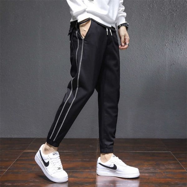 jeans men's 2021 trend rope elastic waist casual personality harlan pants bkcu, Blue
jeans men's 2021 trend rope elastic waist casual personality harlan pants bkcu, Blue