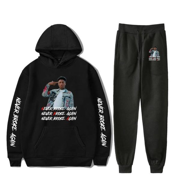men's hoodies & sweatshirts youngboy never broke again sport suit sweatpants hooded sweater 2pcs women/men tracksuit pants hip hop hood, Black
men's hoodies & sweatshirts youngboy never broke again sport suit sweatpants hooded sweater 2pcs women/men tracksuit pants hip hop hood, Black