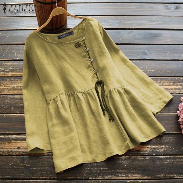 plus size tunic womens embroidery blouse zanzea 2021 elegant linen shirts casual high waist blusas female button spring, White
plus size tunic womens embroidery blouse zanzea 2021 elegant linen shirts casual high waist blusas female button spring, White