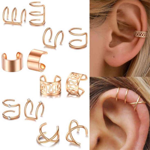1pack ear cuff cartilage clip on rings set stainless steel fake ring non piercing helix, Golden;silver
1pack ear cuff cartilage clip on rings set stainless steel fake ring non piercing helix, Golden;silver