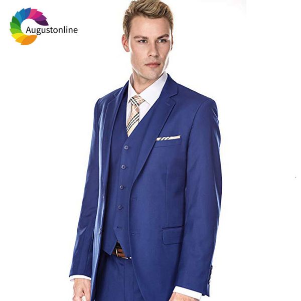 men's suits & blazers custom made royal blue men wedding groom tuxedo groomsmen suit prom wear costume homme 3 pieces jacket pants, White;black
men's suits & blazers custom made royal blue men wedding groom tuxedo groomsmen suit prom wear costume homme 3 pieces jacket pants, White;black
