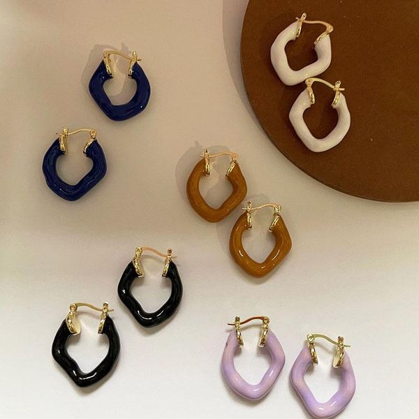 hoop & huggie tarcliy 2021 summer geometric metal irregular u-shaped multicolor enamel small earring women temperament jewelry gifts, Golden;silver
hoop & huggie tarcliy 2021 summer geometric metal irregular u-shaped multicolor enamel small earring women temperament jewelry gifts, Golden;silver