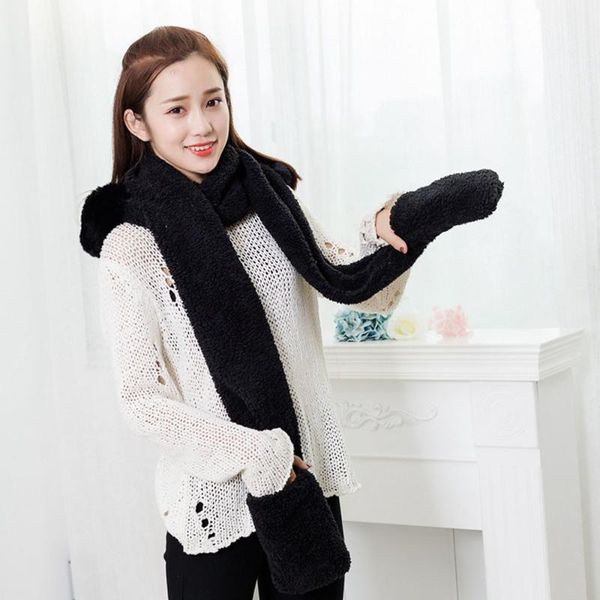 scarves fashion hooded scarf hat glove 3 piece sets women winter warm soft hood snood pocket hats gloves echarpe, Blue;gray
scarves fashion hooded scarf hat glove 3 piece sets women winter warm soft hood snood pocket hats gloves echarpe, Blue;gray