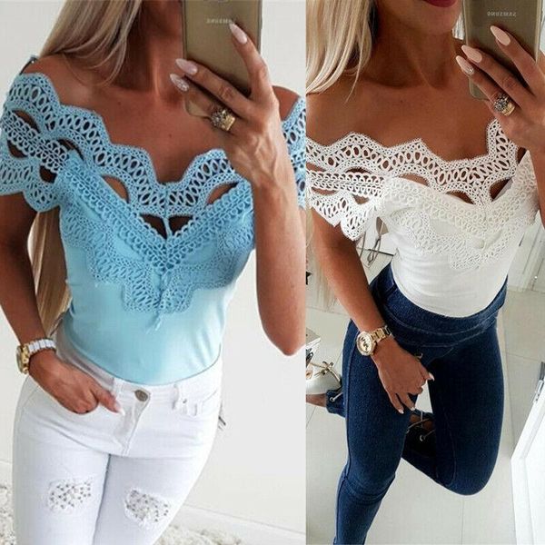 women's t-shirt 2021 summer women ladies t-shirts lace short sleeve v-neck solid skinny casual 2 colors, White
women's t-shirt 2021 summer women ladies t-shirts lace short sleeve v-neck solid skinny casual 2 colors, White