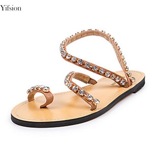 olomm women gladiator sandals charm flat with rhinestone stylish open toe brown beach shoes ladies us plus size 3-12, Black
olomm women gladiator sandals charm flat with rhinestone stylish open toe brown beach shoes ladies us plus size 3-12, Black