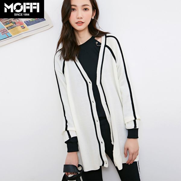 fashion sweater fine woolen moffi t-shirt spring white black stripe split simple versatile women's
fashion sweater fine woolen moffi t-shirt spring white black stripe split simple versatile women's