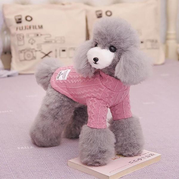 classic solid puppy dog sweater winter warm clothing for small dogs costume chihuahua coat knitting crochet cloth jersey apparel
classic solid puppy dog sweater winter warm clothing for small dogs costume chihuahua coat knitting crochet cloth jersey apparel