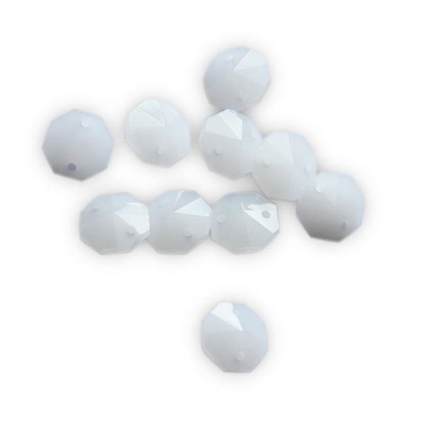 2000pcs/lot, 14mm white jade color crystal octagon beads in 2 holes glass for wedding strands & chandelier parts,
2000pcs/lot, 14mm white jade color crystal octagon beads in 2 holes glass for wedding strands & chandelier parts,