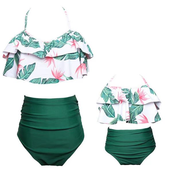 2021swimwear high waisted bikini two piece printed swimsuit with lotus lace. wholesale customization for children / adults#88491
2021swimwear high waisted bikini two piece printed swimsuit with lotus lace. wholesale customization for children / adults#88491