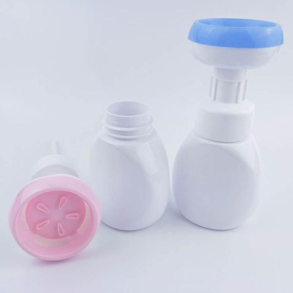 liquid soap dispenser 1pcs empty bottle flower shape foam pet 250ml foaming pump for household 2colors shower gel
liquid soap dispenser 1pcs empty bottle flower shape foam pet 250ml foaming pump for household 2colors shower gel