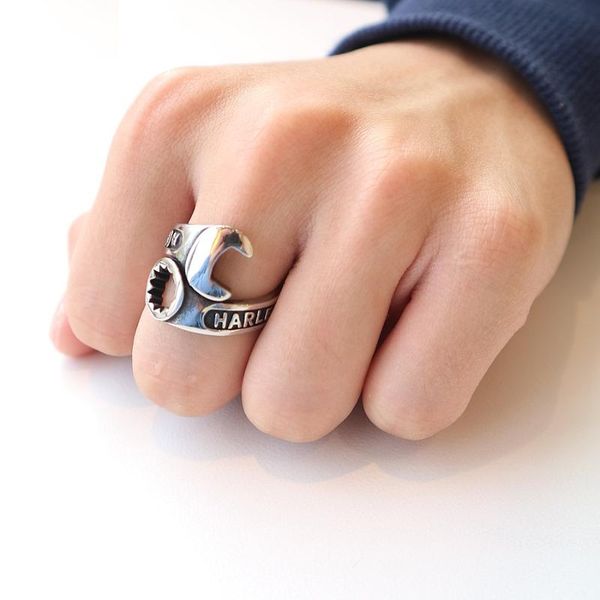 cluster rings trendy personalized cute adjustable hip-hop wrench ring antique silver plated tool jewelry, Golden;silver
cluster rings trendy personalized cute adjustable hip-hop wrench ring antique silver plated tool jewelry, Golden;silver